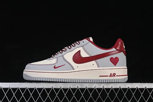 All Categories Nk Air Force 1 Air Force Series Nk Air Force 1 Low Air Force Low Nike Air Force 1'07 Low Valentine's Day Limited Soot Red Marks Air Force One Low Casual Shoes NH0601-540